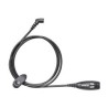 Adaptador para teléfono, integra un micrófono y botón de control, funciona en iPhone.