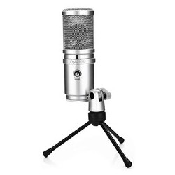 Microfono Superlux USB E205U para streaming y estudios de grabación