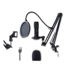 Microfono Usb, y Soportes y Antipop
