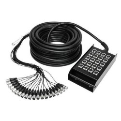 K20C30 SNAKE 16 CANALES 4 RETORNOS 30 METROS ADAMHALL