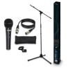 Microfono De Mano + Stand Con Boom y Cable LD  MICSET1