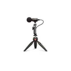 MICRÓFONO CONDENSADOR ESTÉREO CON ACCESORIOS PARA DISPOSITIVO MOVIL