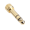 Adaptador roscado de 3 mm a 63 mm (1/8" a 1/4") para todos los audifonos profesionales.